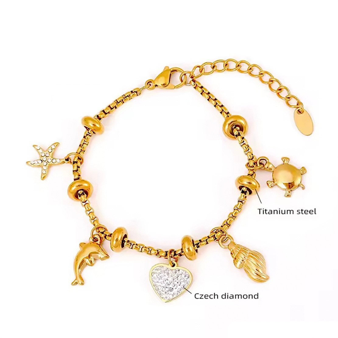 Ocean Dreams Charm Bracelet